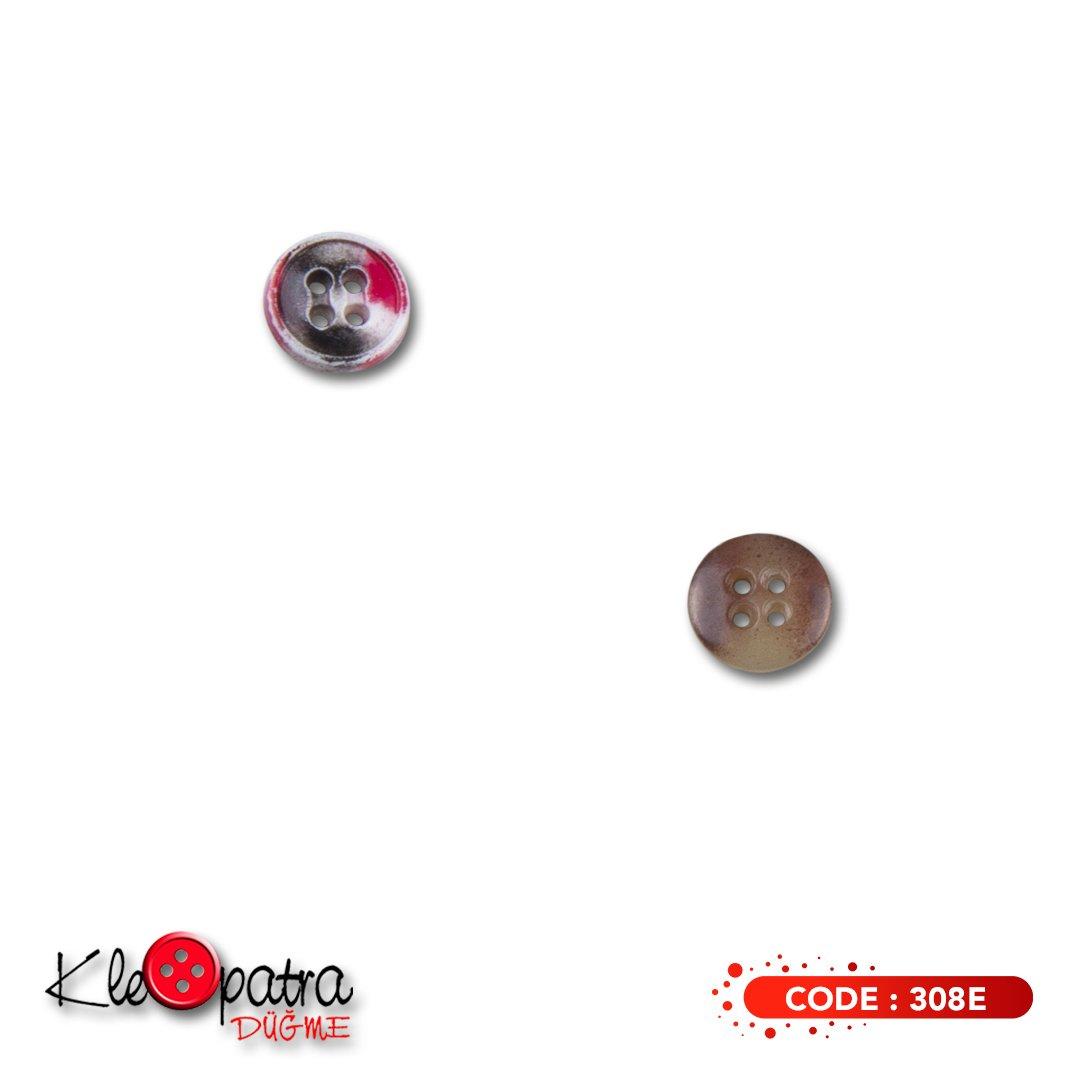 Gömlek Düğme - 308E - 10,2 mm - 11,4 mm
